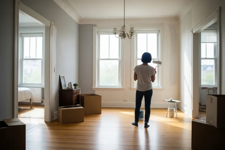 Faut-il repeindre un appartement en location avant de partir pour récupérer sa caution ?