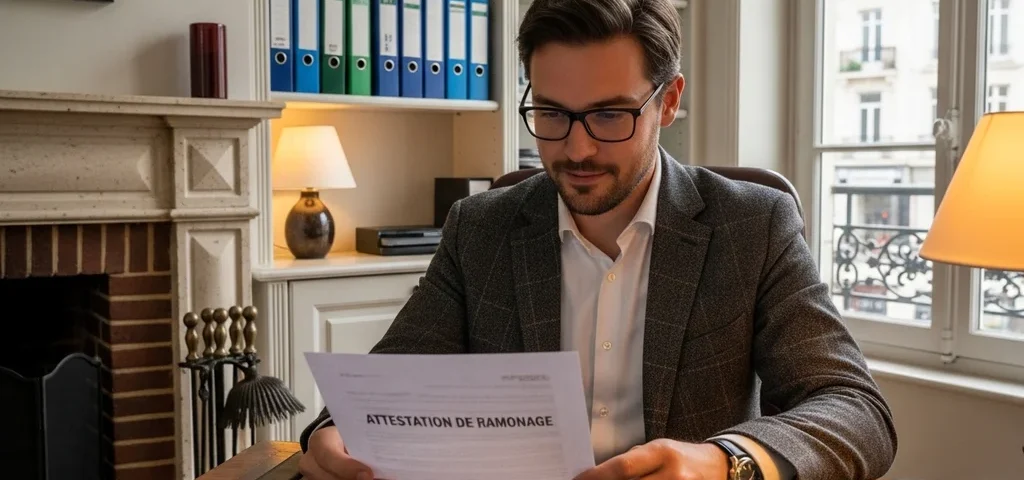 attestation ramonage locataire