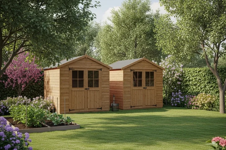 Peut on installer deux abris de jardin de 5 m² sans autorisation et sans mauvaise surprise ?