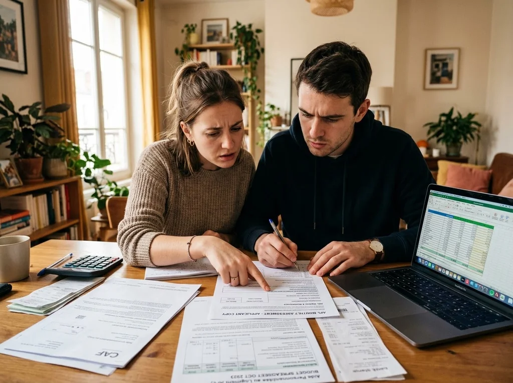 couple finances budget
