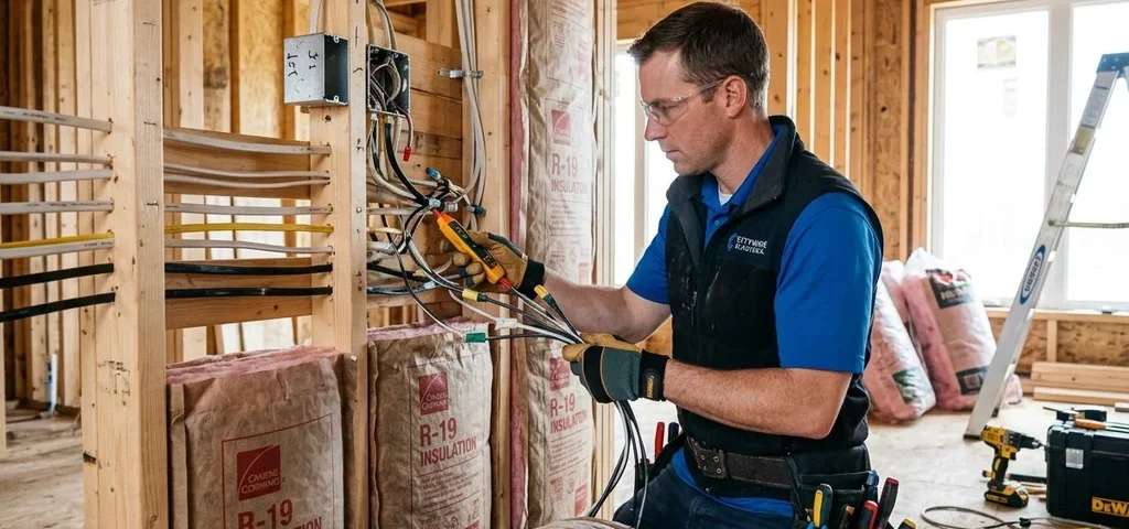 electricien inspection cablage