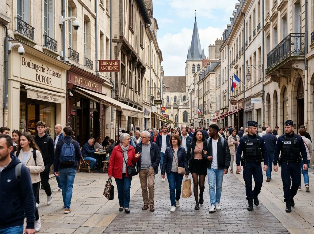 rue urbaine Dijon