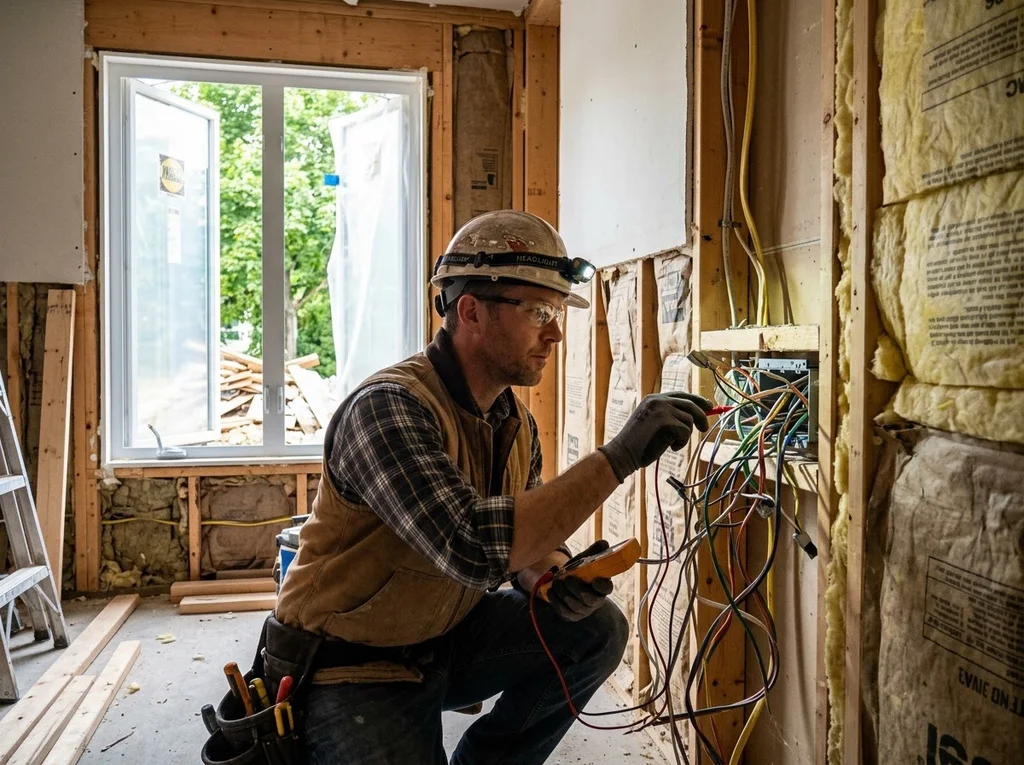 travailleur construction renovation